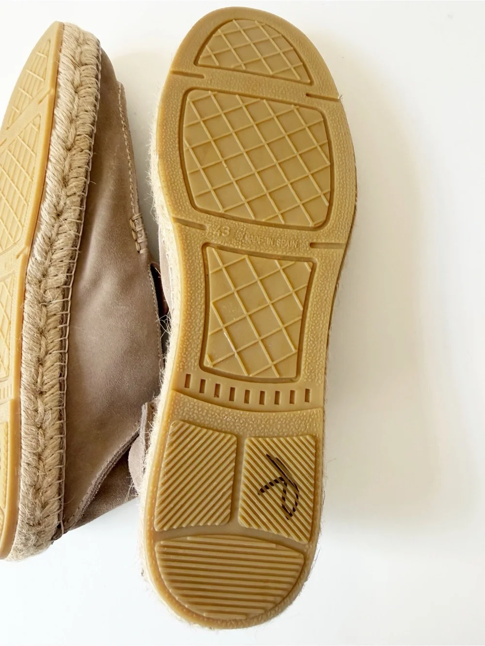 KOIO brown Ostuni suede espadrille